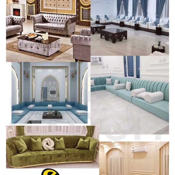 Curtain and sofa EFT